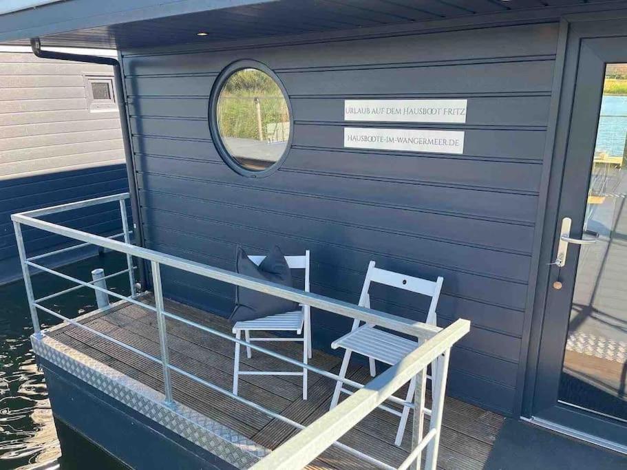 Hausboot Fritz Im Wangermeer Schillig Esterno foto