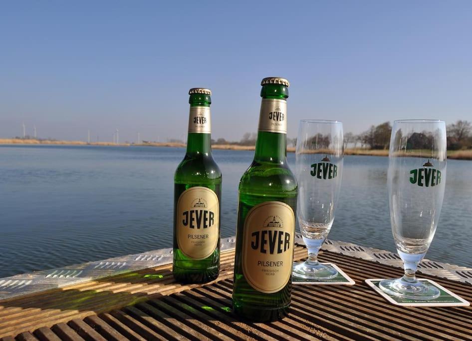 Hausboot Fritz Im Wangermeer Schillig Esterno foto